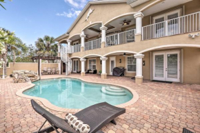 Luxury Palm Coast Home with Dock and Game Room!